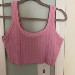 Aerie size S pink top